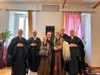 New Buddha sisters and brothers, what a big moment🙏🏻❤️ It is done! Now the path begins in a whole new way they say, but in the end the spiritual journey continues, a never ending story❤️🙏🏻 thanks to all 🙏🏻❤️ @centrozenanshin #daijihi #sotozen #sotoshu_official #zen #tokudo #julai #ordination #ritual #newborn #zenpriest #zenmonk #zennun #bigday #endingisbeginning #emptiness #beginnersmind #spirituality #spiritualawakening